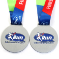 Pas de commande minimum Concevez votre propre souvenir Médaille de finisseur de marathon sportif sur mesure